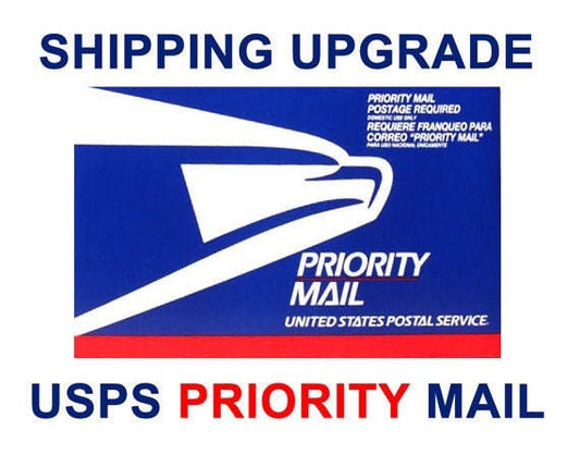 Upgrade to PRIORITY Mail -| US Shipments Only |For items under 11" and weighing less than 1 lb