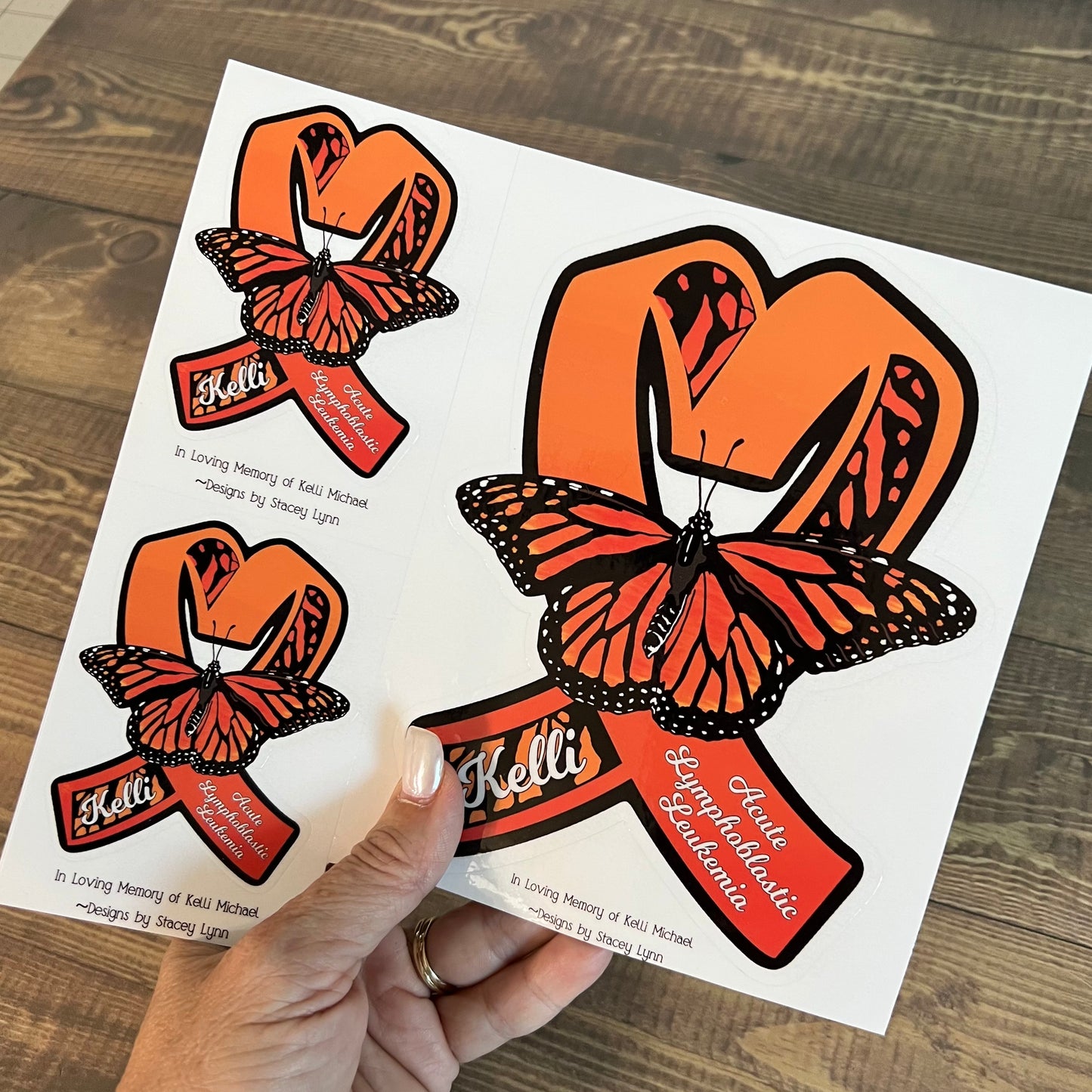 Memorial Sticker for Kelli Michael