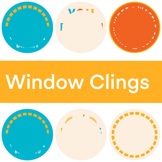 Window Clings for Sunshine Days