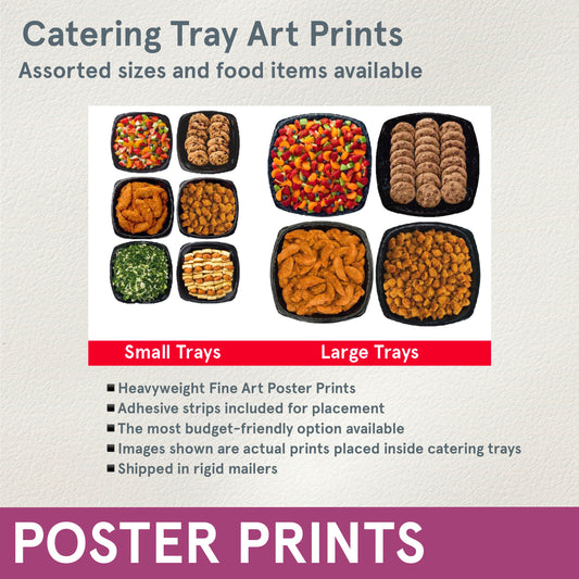 Catering Tray Inserts - Heavyweight Fine Art Paper