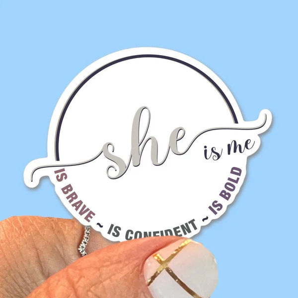 She is Loved - Christian Waterproof 12 Sticker Pack