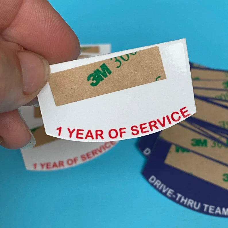In Training Name Tag backers