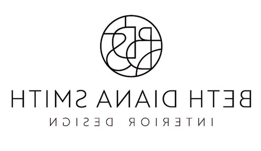 Mirror Image decal for Beth Diana Interior Design