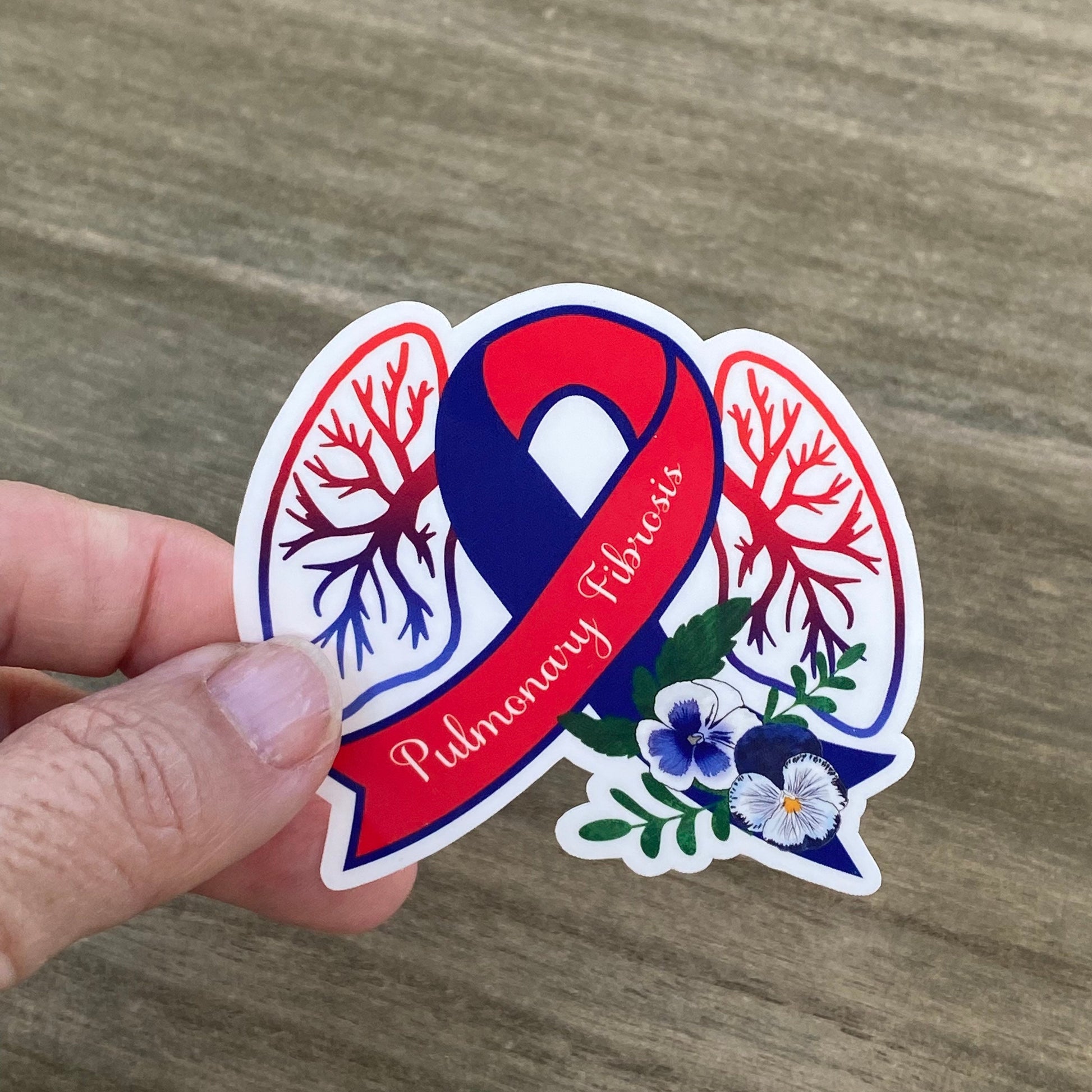 Suicide Awareness Heart Ribbon USA Sticker Decal, 5 Different sizes Truck  Window
