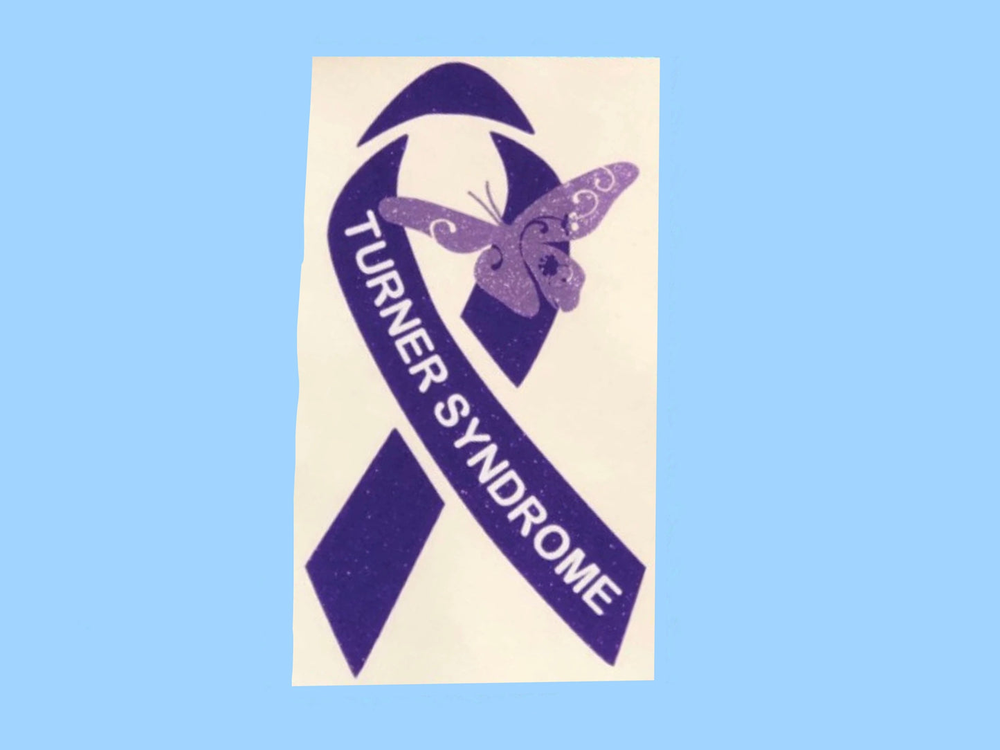 Turner Syndrome Awareness Ribbon Decal