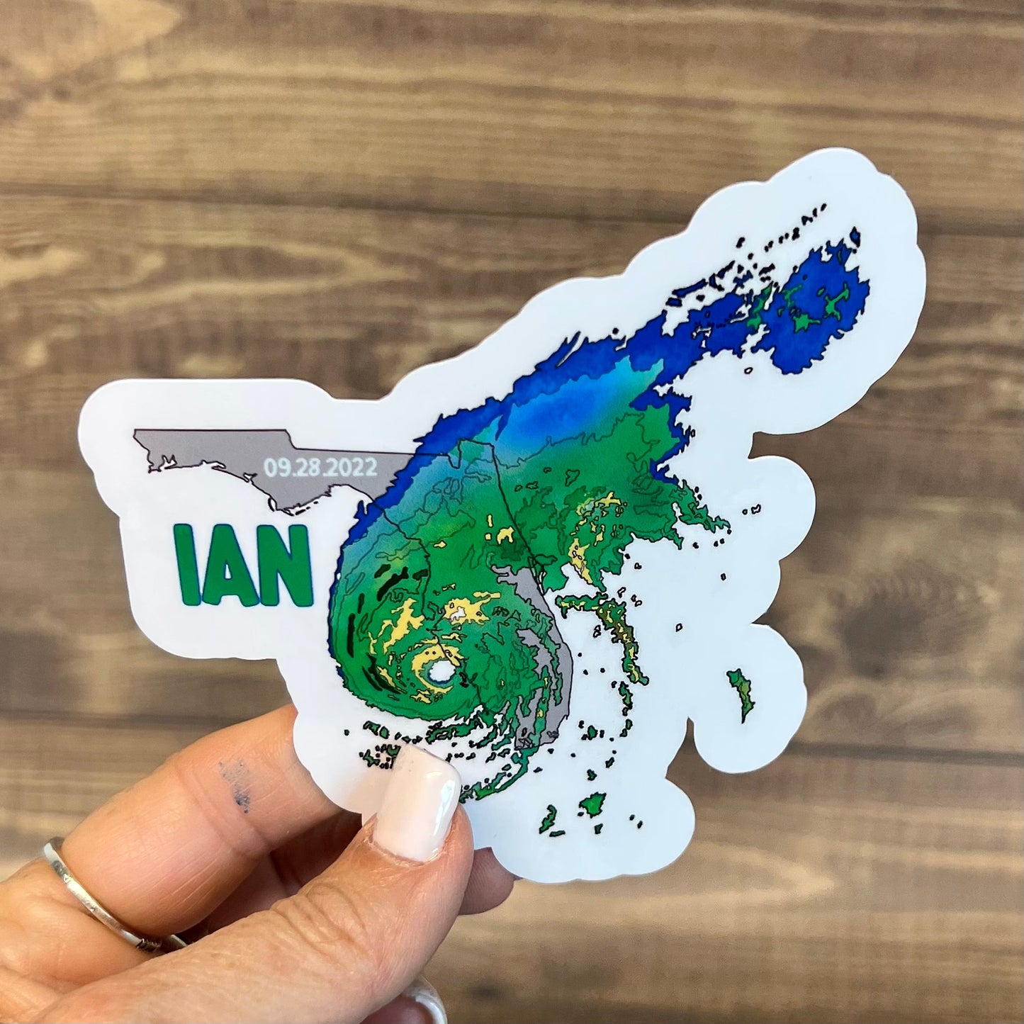 Hurricane Ian Relief Stickers